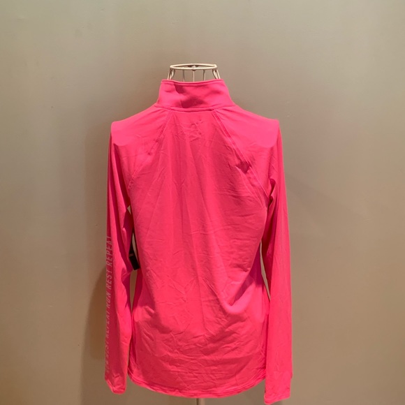 🎉NWT OLD NAVY ACTIVE Pink Quarter Zip - Small - Picture 3 of 8